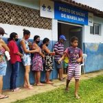 Posto de Maria jape mutirão de saúde