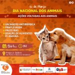 DI nacional dos animais cachorro e gatos