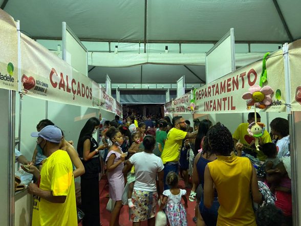 Shopping solidário da câmara de Ilhéus