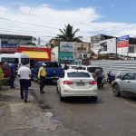 Agentes de trânsito no aeroporto de Ilhéus