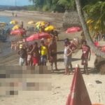 Homem morto em praia de Ilhéus