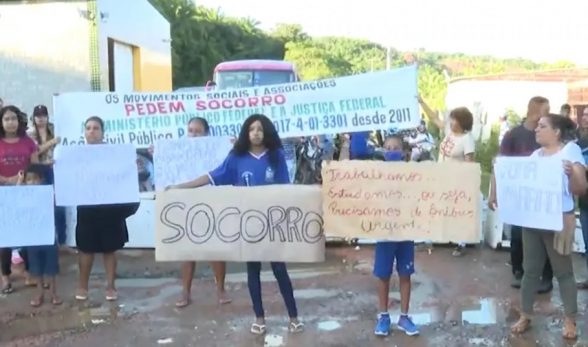Manifestação rodovia Ilhéus Buerarema