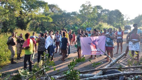 Protesto na Ilhéus-Urucuca