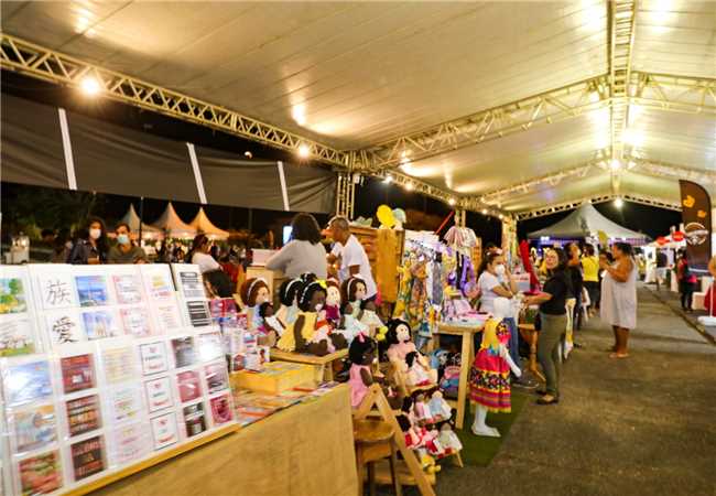 Feira criativa centro de convenções