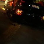 Carro capotou na curva do hotel opa a