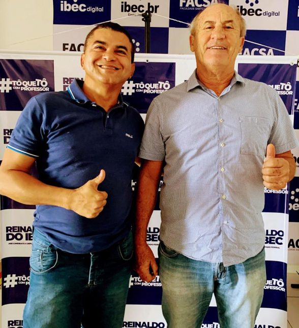 Professor Reinaldo e Síndicato Rural