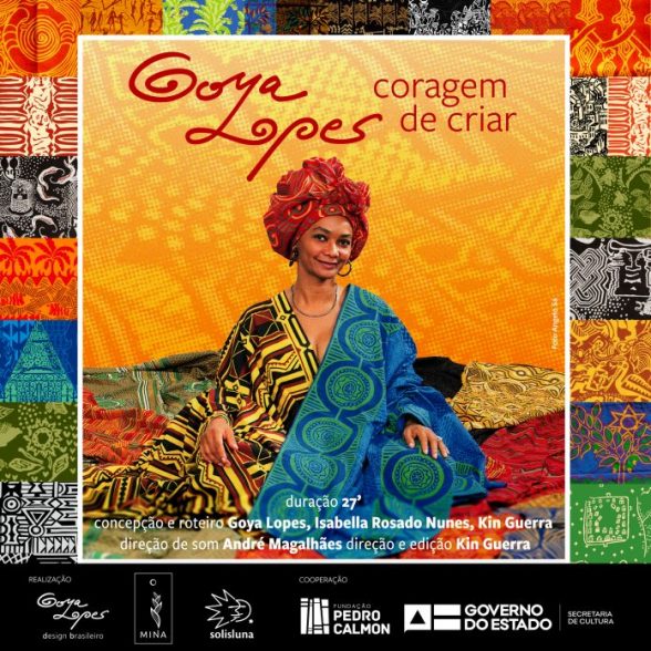 A vida e a arte de Goya Lopes trajetória da designer é tema de curta-metragem