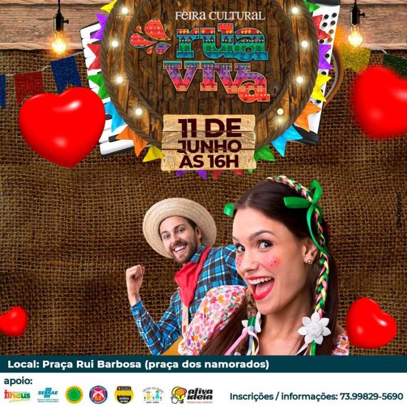 Feira cultural rua viva