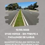 Manifestação pela morte na rodovia ranitla