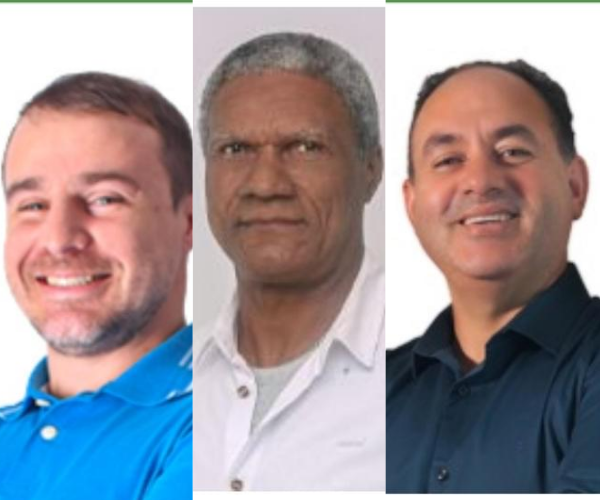 Tandick, Vinícius e Augustão Vereadores