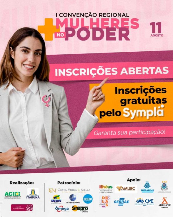 Convenção mulheres no poder