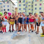 Futebol de saia sol e mar