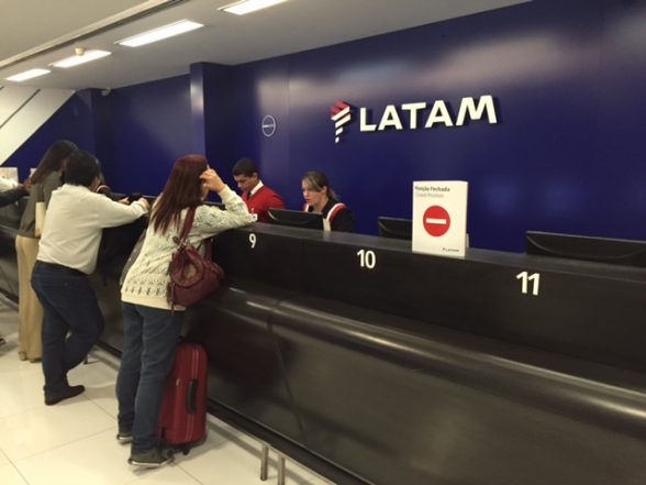 agente de aeroporto latam