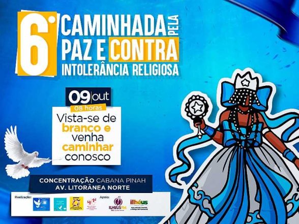 Caminhada da paz e contra a intolerância religiosa