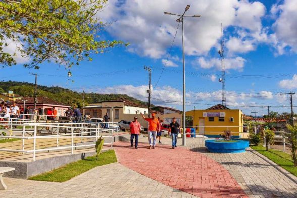 Praça de inema