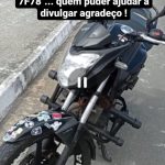 Moto roubada Nelson Costa