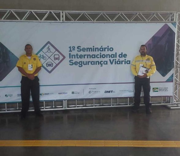 Valério Bonfim no seminário internacional segurança viária