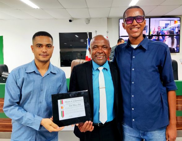 Homenagem Ilhéus.net vereador gurita Franklin Deluzio