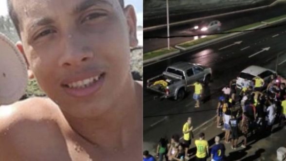 MORRE JOVEM BALEADO NA PORTA DE CASA mar aberto