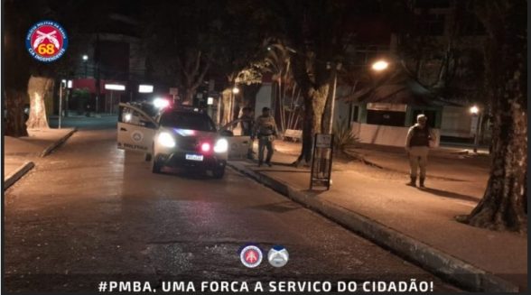 pm centro de ilheus contra arrombamentos