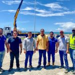 Município vistoria serviços na nova ponte