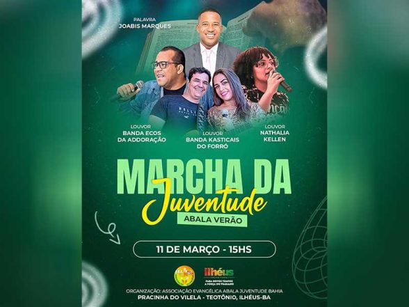 Marcha pra jesus abala juventude e vilela