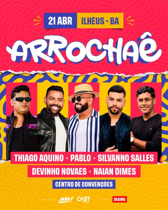 ARROCHAê NAIAM DIMES THIAGO AQUINO PABLO DEVINHO NOVAES