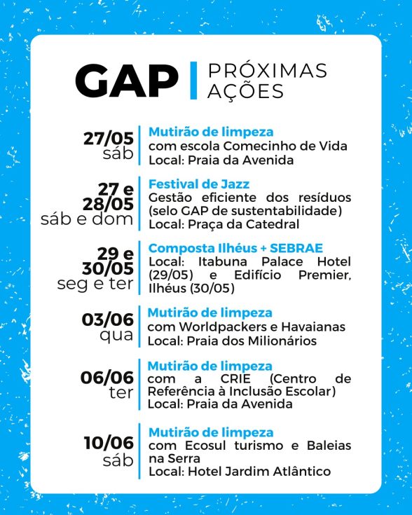 GAP intensifica ações de sustentabilidade