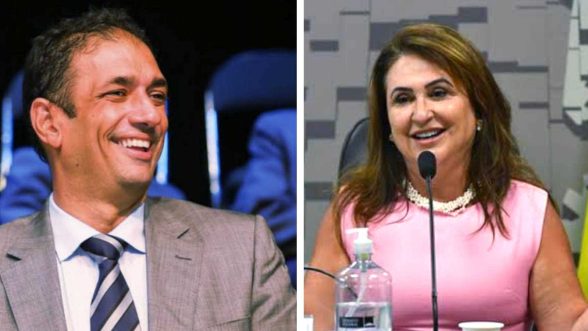 Mário Alexandre e Kátia Abreu