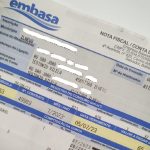Segunda via da fatura da Embasa
