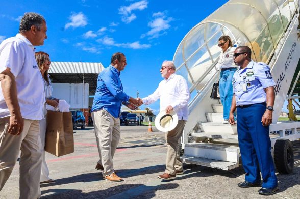 Mário Alexandre Soane Galvão Lula Rui Costa Janja aeroporto de Ilhéus