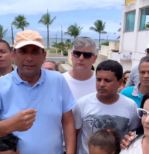 Prefeito Mário Alexandre e Fabrício Nascimento