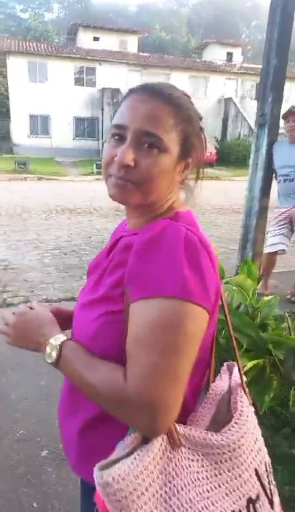 Cristiane apareceu