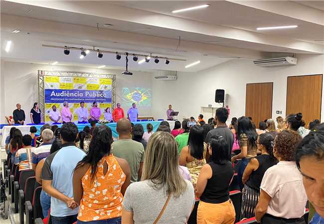 Audiência publica protocolo de chuvas