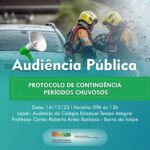 Audiência publica Ilhéus chuvas