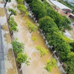 Alagamento avenida soares Lopes