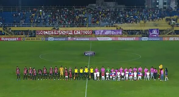 Barcelona-x-Vitoria estádio Mario pessoa