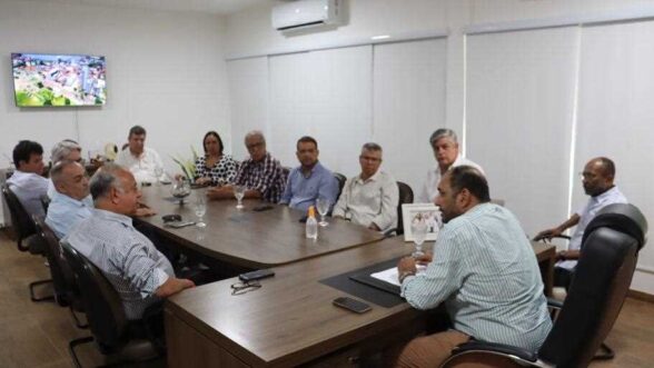 Reunião FIEB e Prefeitura de Ilhéus Mario Alexandre Marcus Flávio