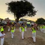 Festejos da puxada do mastro de são Sebastião