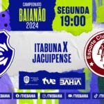 Campeonato Baiano: TVE transmite Itabuna x Jacuipense nesta segunda (29)