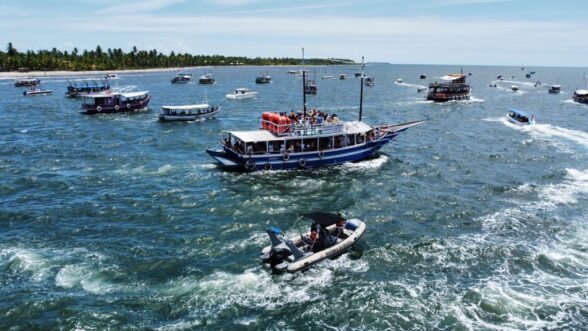 Delegacia da Capitania dos Portos em Ilhéus atua nos festejos de Iemanjá