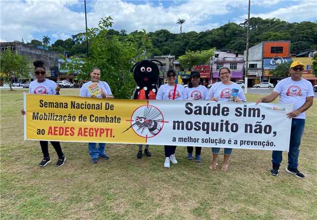 Mobilização dia d contra dengue
