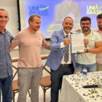 Vereador Tandick Resende, Vinícius Alcântara e Valderico junior Joabs Ribeiro