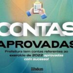 Contas aprovadas prefeitura 2022
