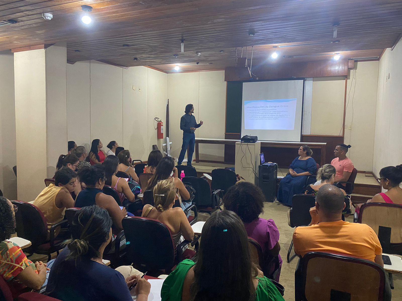 secretaria de saude palestra dengue