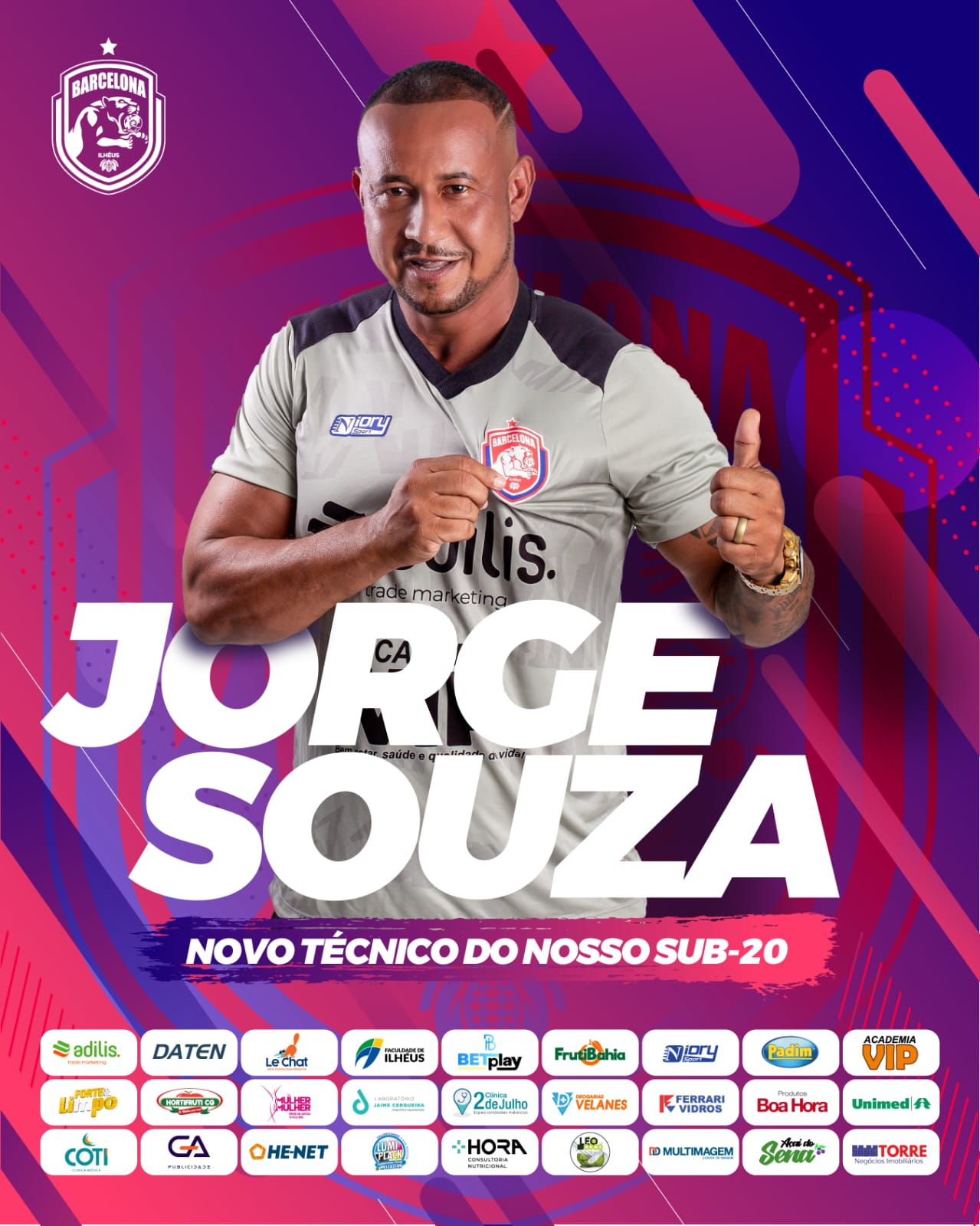 Jorge Souza Jorginho Barcelona de Ilhéus