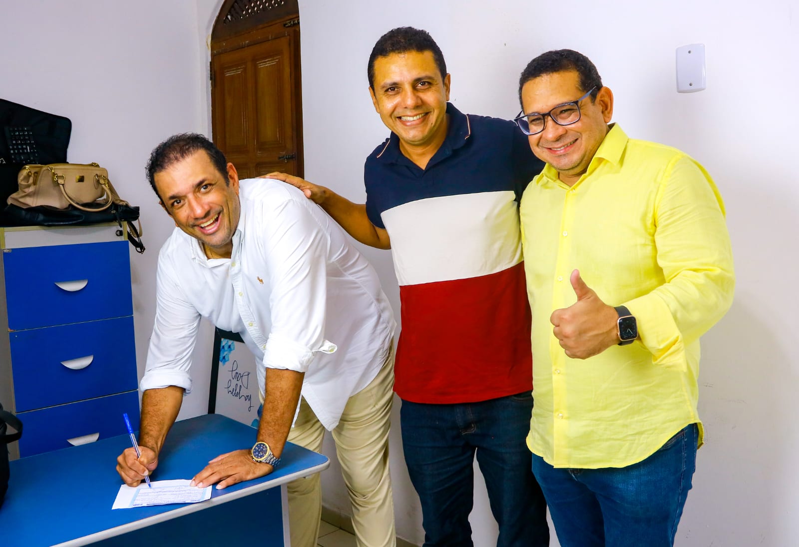 Mário Alexandre, Bento Lima e Jerberson Josué