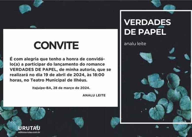 convite teatro