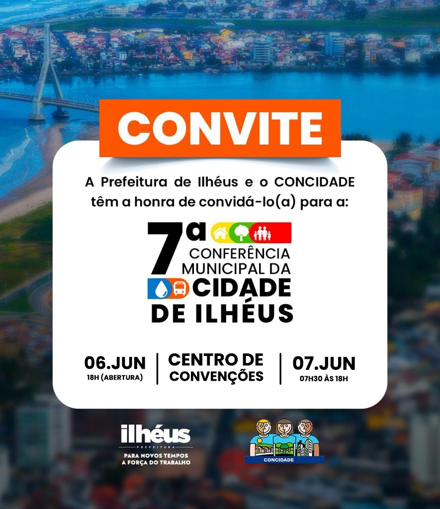 Conferência da cidade de Ilhéus