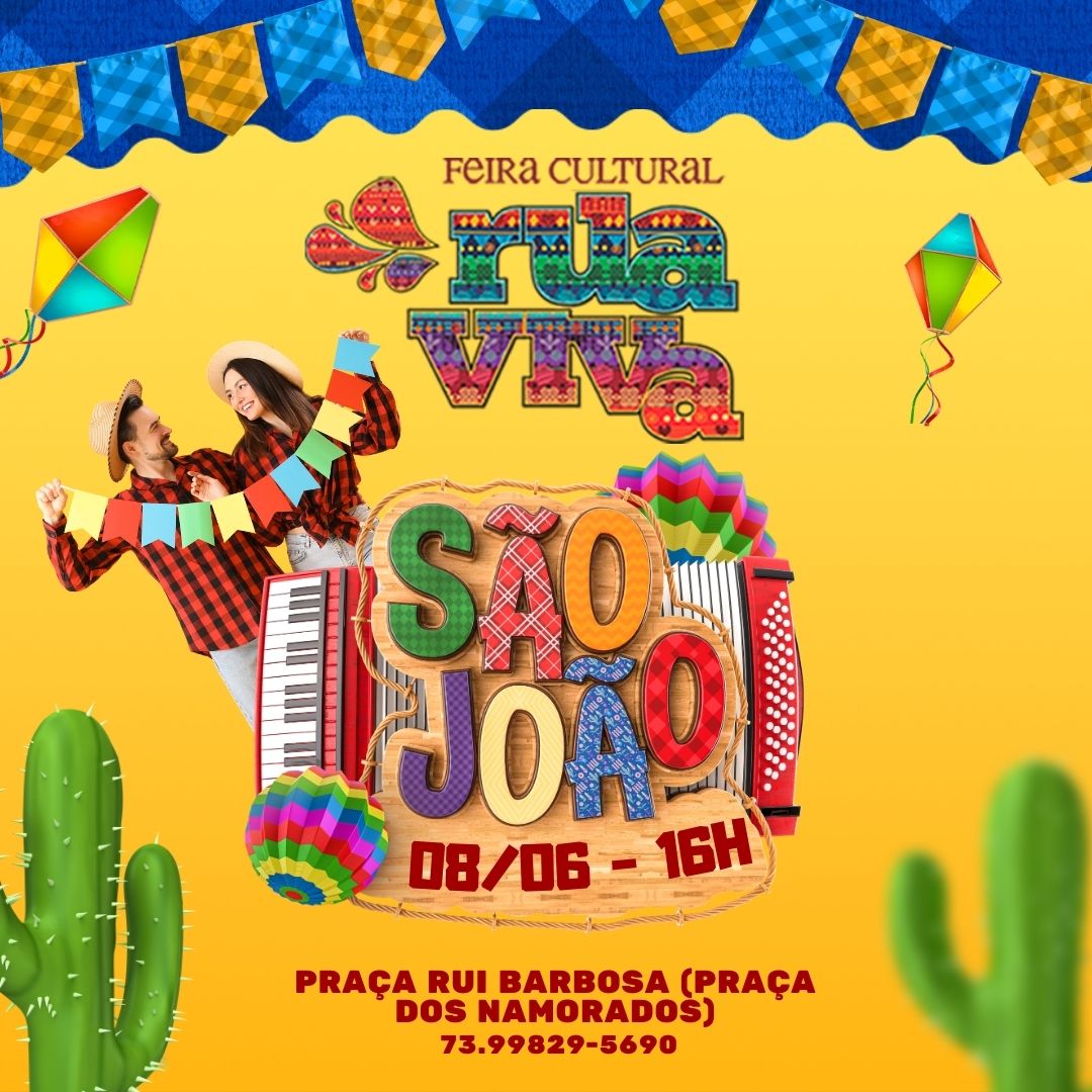 Feira rua viva São João